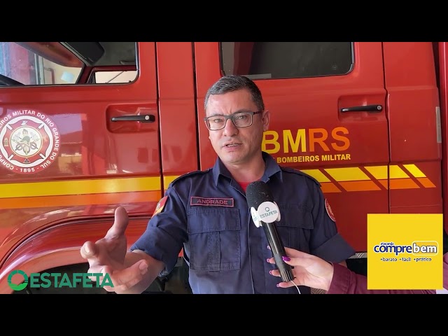 Corpo de Bombeiros de Veranópolis realiza ação para adquirir nova viatura de combate a incêndio