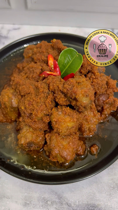 MEMBUAT RENDANG EKONOMIS ALA DAPUR RIRI | blender set By IDEALIFEONLINE #shorts