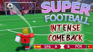 INSANE COMEBACK IN SUPER FOOTBALL!! (Roblox Soccer 2023) screenshot 5