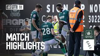 Match Highlights | Argyle v Port Vale