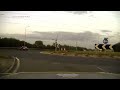 Video shows BMW flying over roundabout, ending 140-mph police chase with arrest