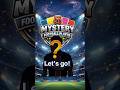 5 MYSTERY FOOTBALL PLAYER : #3 #football-quiz #football #footballplayer #footballgame