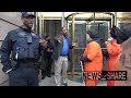 Anti-Gitmo protesters prevented from entering Washington Post HQ lobby