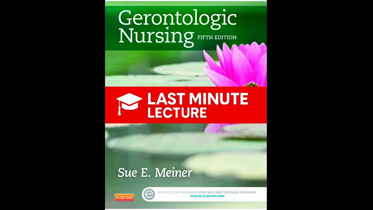Sleep & Activity in Older Adults | Chapter 11 – Gerontologic Nursing (5th)