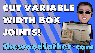 Single Blade Box (Finger) Joint Jig Follow Up - TheWoodfather