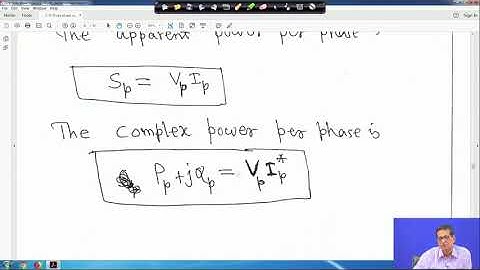 Lecture 49: Three phase circuits (Contd.)