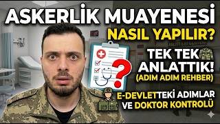 Askerlik Muayenesi Nasıl Yapılır? Askerlik Öncesi Muayene Adımları ve Dikkat Edilecekler