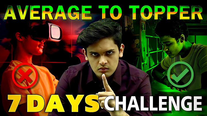 Average to Topper in Next 7 Days🔥| Secret Tips of Every Topper| Prashant Kirad