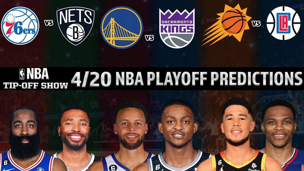 NBA Playoff Game 3 Predictions & Picks | Nets vs 76ers | Warriors vs Kings | Tip-Off for Apr 20
