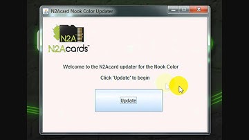 How to update the Nook Color