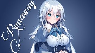 AURORA - Runaway (Nightcore) (Lyrics)