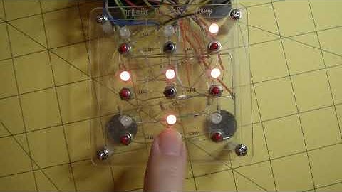 Arduino Tic  Tac Toe and Lights Out Games