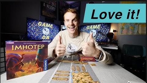 IMHOTEP: The Duel Game Overview & Review