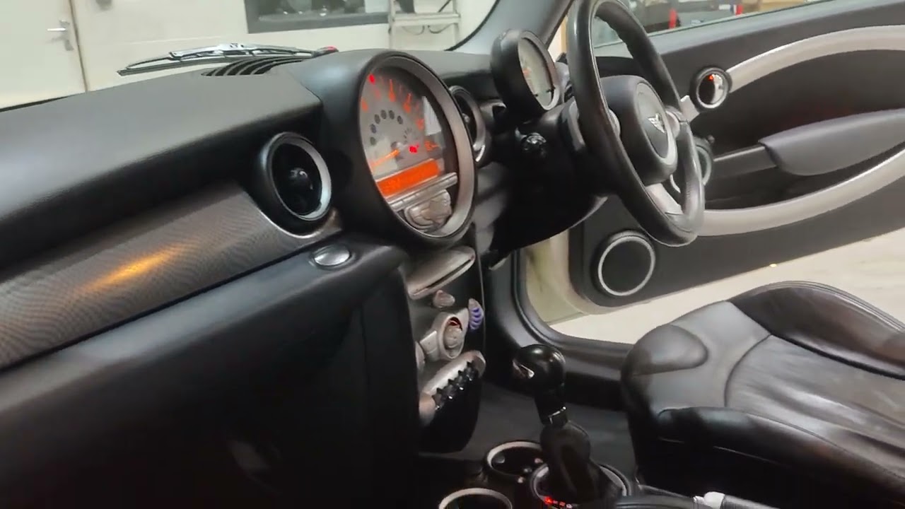 Mini Cooper S 2007 57 Steptronic Automatic 1.6 Petrol 3 Door Hatchback Pepper White