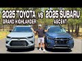 2025 Toyota Grand Highlander vs Subaru Ascent 🚙