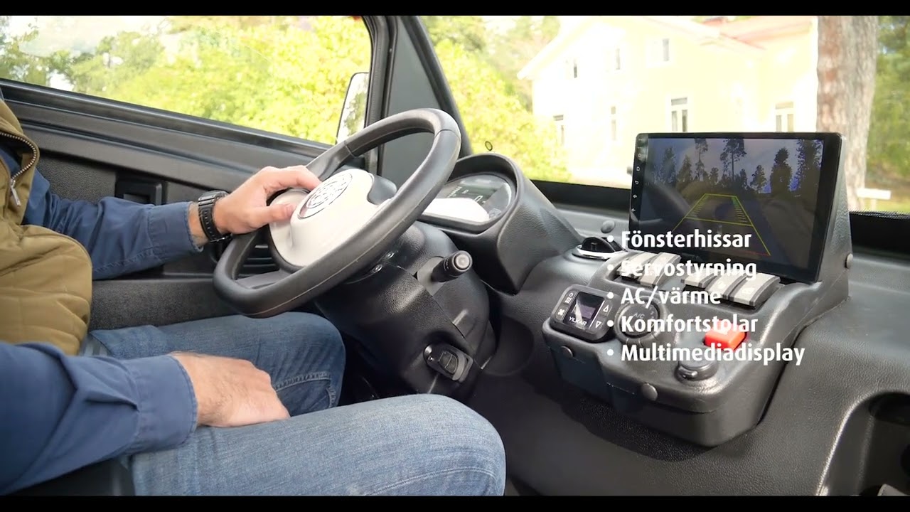 Video till Nytt eldrivet arbetsfordon på den svenska marknaden