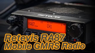 Retevis RA87 40w GMRS Mobile Radio