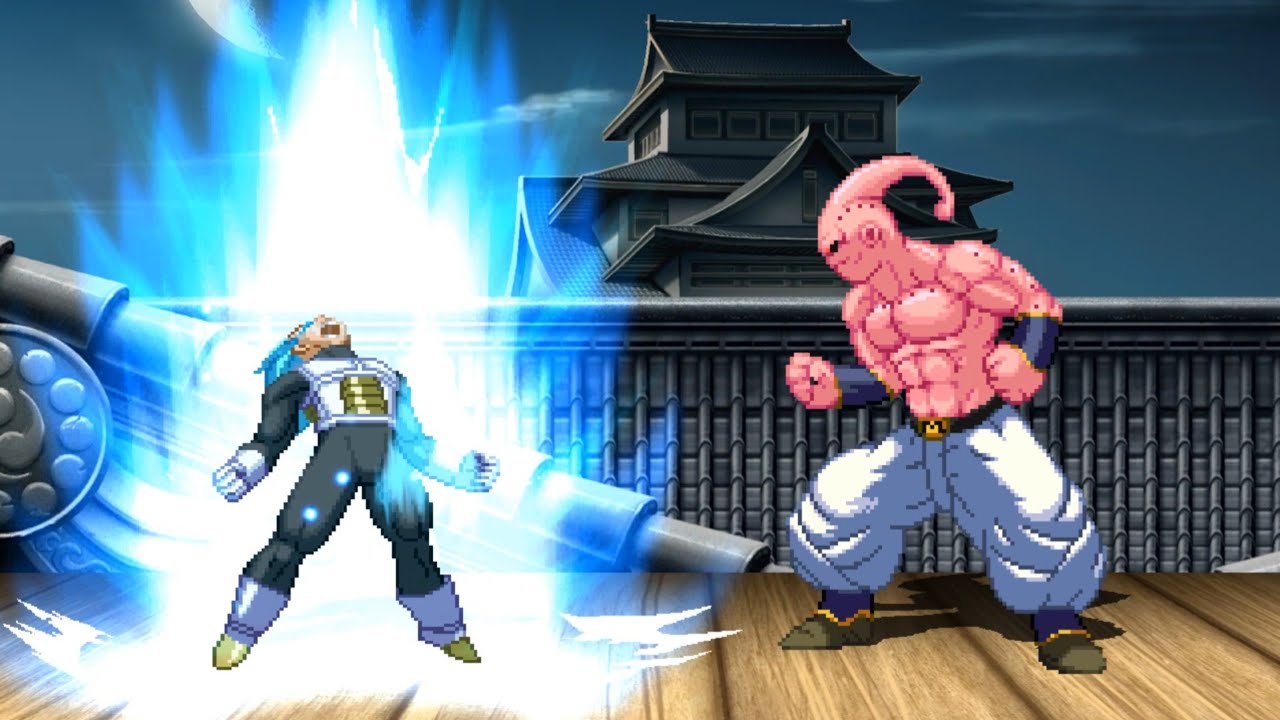 VEGETA BLUE vs BUU - The most epic fight ever made - YouTube