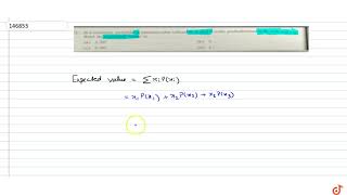 If a random variable x assumes the values 0,1 and 2 with probabilities 0.30, 0.50 and 0.20 the