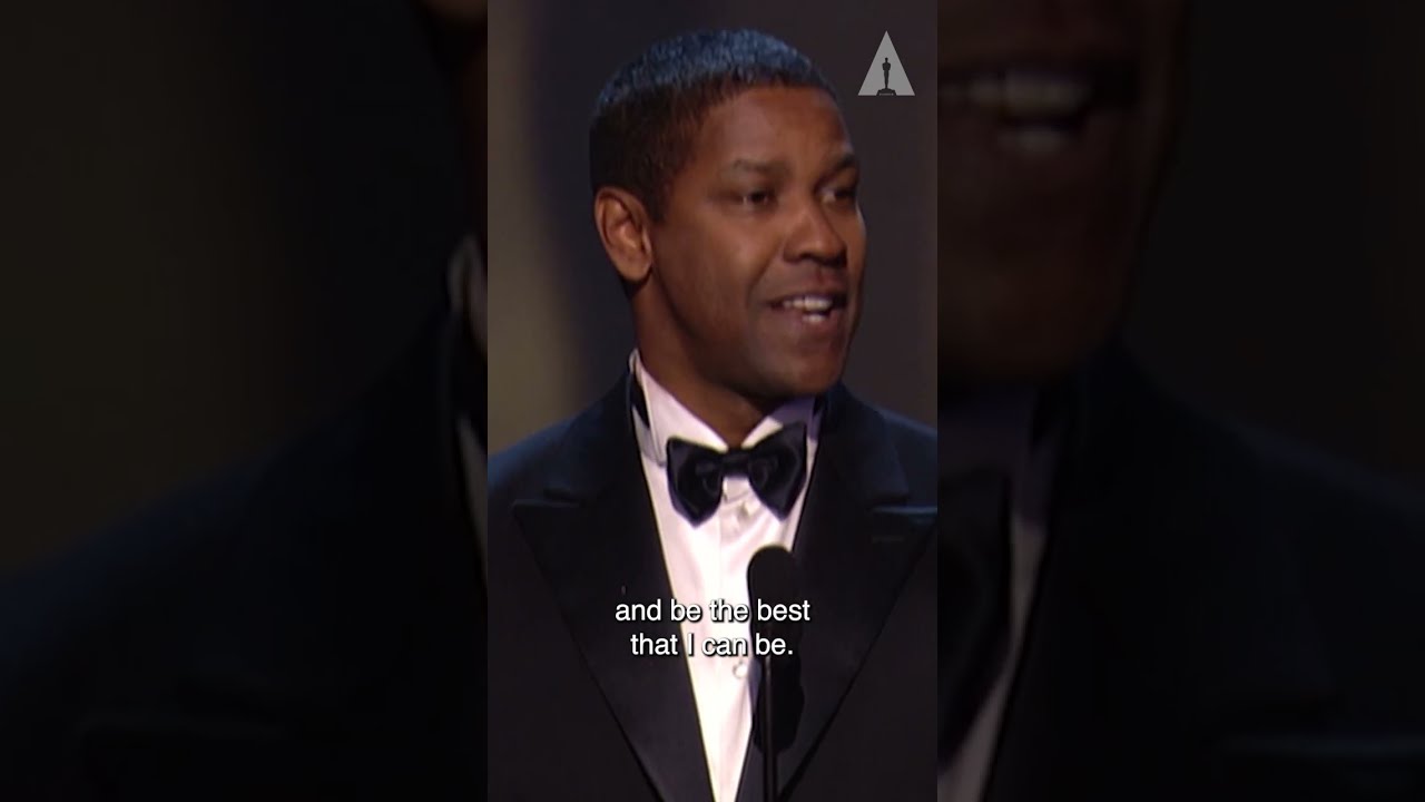 Denzel Washington Best Actor For Training Day 