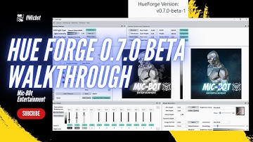 Hue Forge 0.7.0 Beta-1 (Short Version) Changes Walk-Through and HueForging an Image