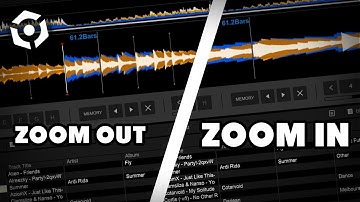 How to zoom-in/zoom-out of the Rekordbox Waveform (adjust size)