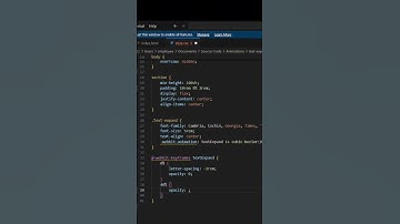 Expanding Text Animation using HTML and CSS