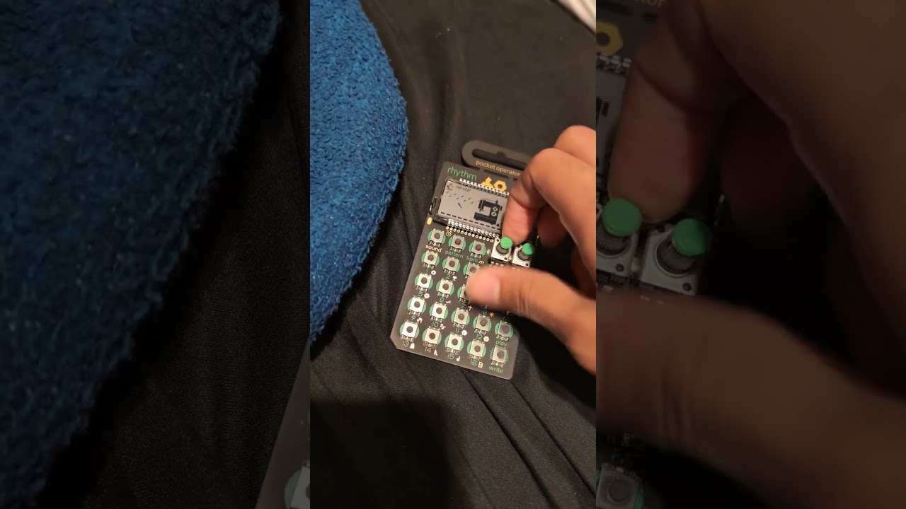 Teenage engineering Fun Device the Pocket Operator Rhythm 