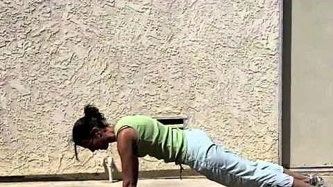 Tabata Interval Style using Squat Thrust with Ashl...