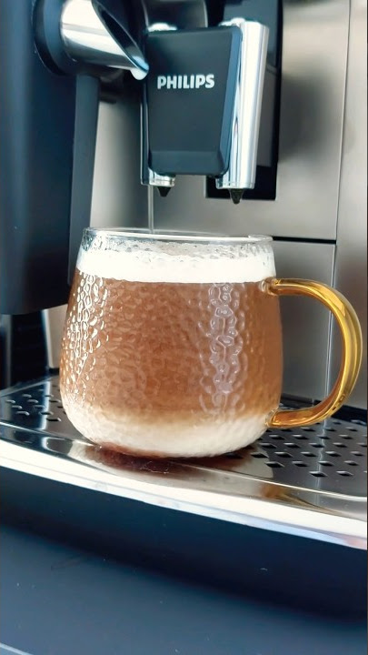 Latte macchiato with Philips coffee maker ☕️🤩😌😋💯 #shorts #short #viral #trending #youtubeshorts