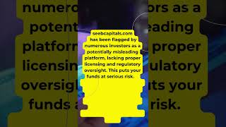 seebcapitals.com Review: Bitcoin Scam Warning ⚠️ What They Don’t Want You to Know