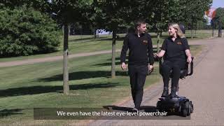 Lightweight folding electric wheelchairs