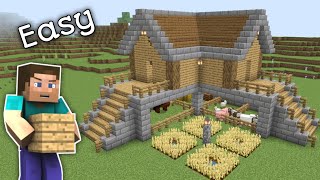 Ultimate Survival STARTER Two Player House In Minecraft | Minecraft House