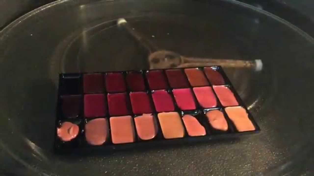 How to make a MAC lipstick Palette. makeup artist