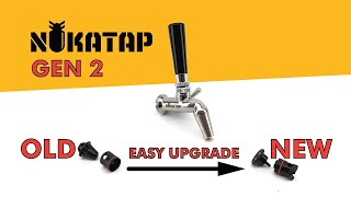 Nukatap FC Gen 2  Flow control for highly carbonated beers & high pressure beverages.