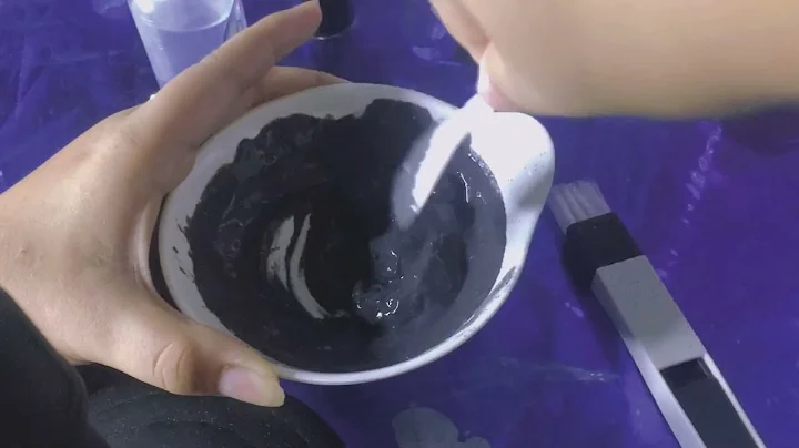 BLACK GLITTERY SLIME - SLIME KIT REVIEW  | JOYCE M...