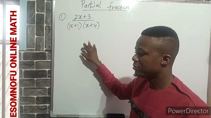 INTRODUCTION TO PARTIAL FRACTIONS FOR WAEC