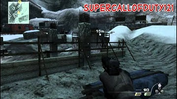 Mw3 Glitches Out & Under Spec Ops Map Blackice (Tutorial)