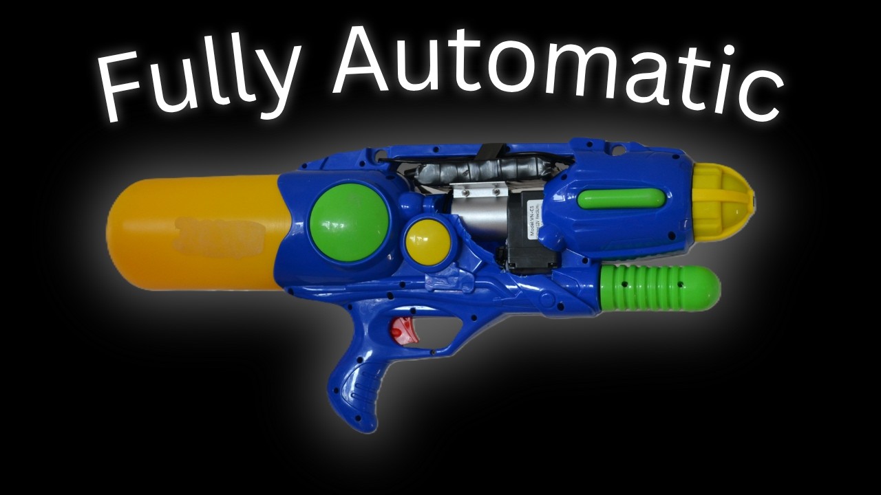 I Build A DIY Electric Water Gun