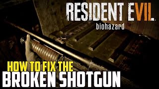 Resident Evil 7 - How to FIX THE BROKEN SHOTGUN (M21 Shotgun) screenshot 4