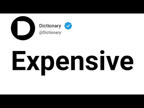 Expensive Meaning In English - YouTube
