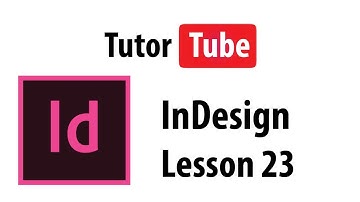 InDesign Tutorial - Lesson 23 - Cropping and Fitting Pictures in Frame