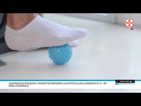 სტატისტიკის თანახმად, ბრტყელტერფიანობა სასკოლო ასაკის ბავშვების 65% – ზე მეტს აღენიშნება