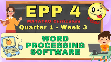 EPP 4  MATATAG Curriculum Quarter 1 - Week 3 (Lesson Slides)