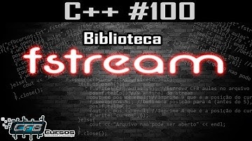 Biblioteca fstream- Curso de C++ #100