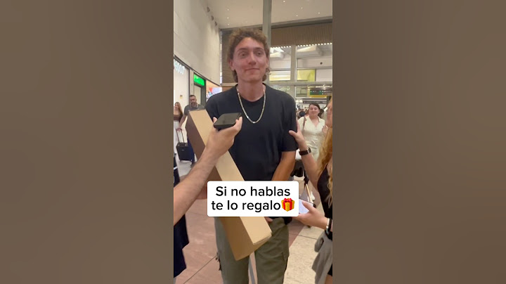 Si no hablas te lo regalo🎁