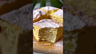 Tortino ricotta e limone. Con soli 3 ingredienti senza zucchero e farina