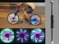 Программируемая LED подсветка колеса велосипеда 48 LEDs Light YQ8002 Посылка из Китая AliEхpress