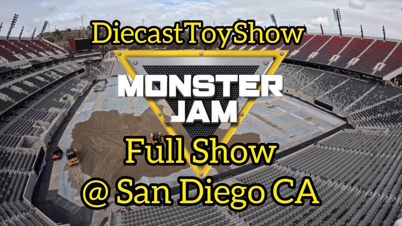 Monster Jam in Snapdragon Stadium San Diego CA (1/28/2024) (Full Show