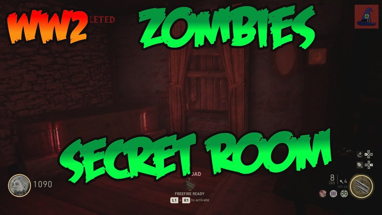 WW2 ZOMBIES SECRET ROOM